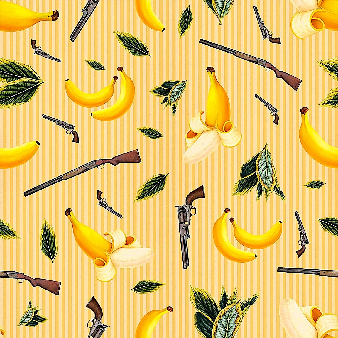 Банановый принт