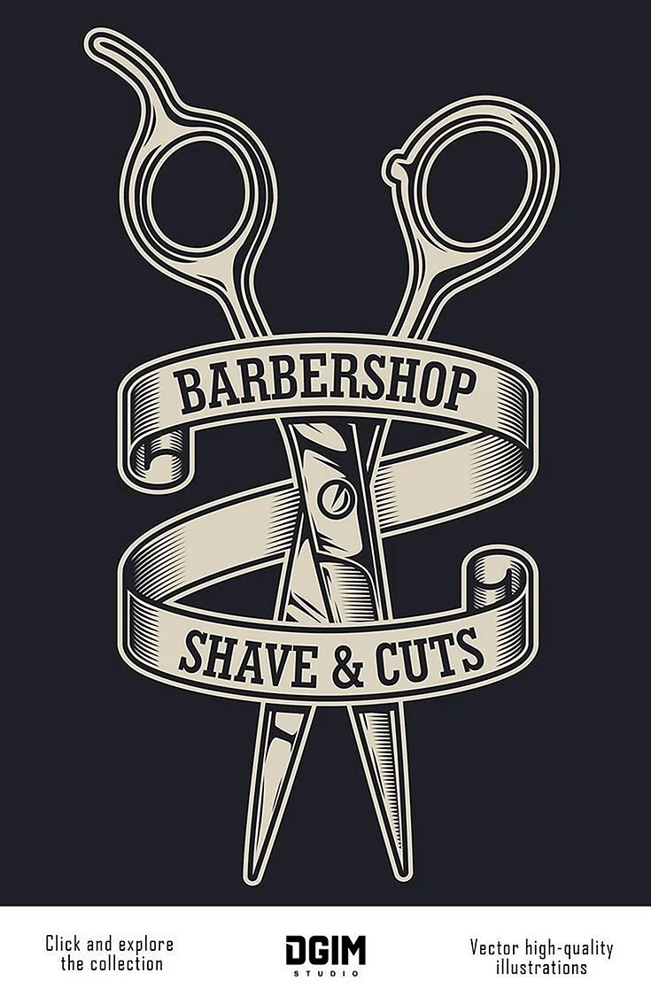 Barbershop логотип