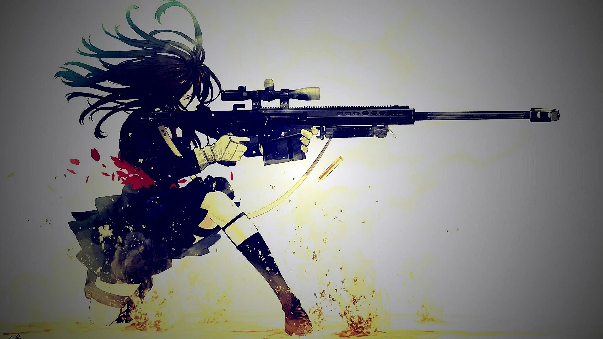 Barrett m82 аниме