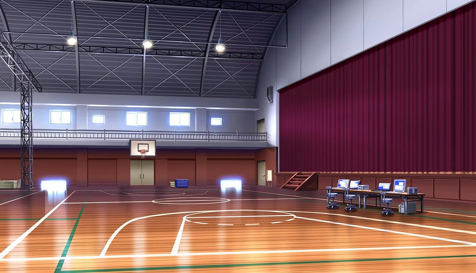 Баскетбол Куроко спортзал