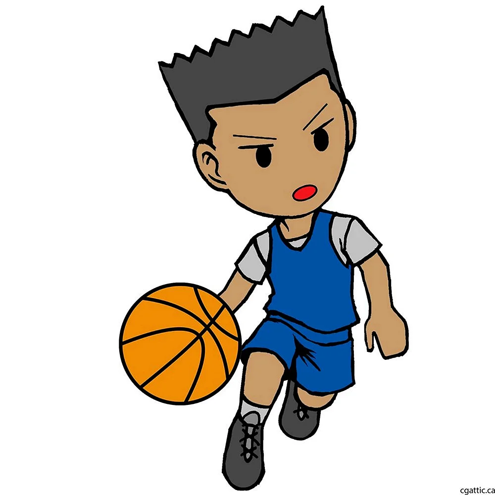 Баскетболист мультяшный