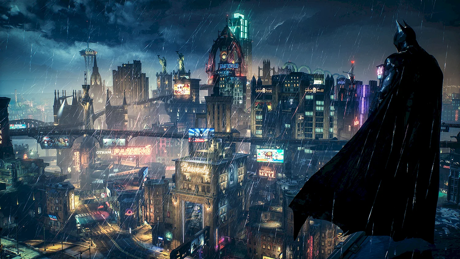 Batman Arkham Knight город