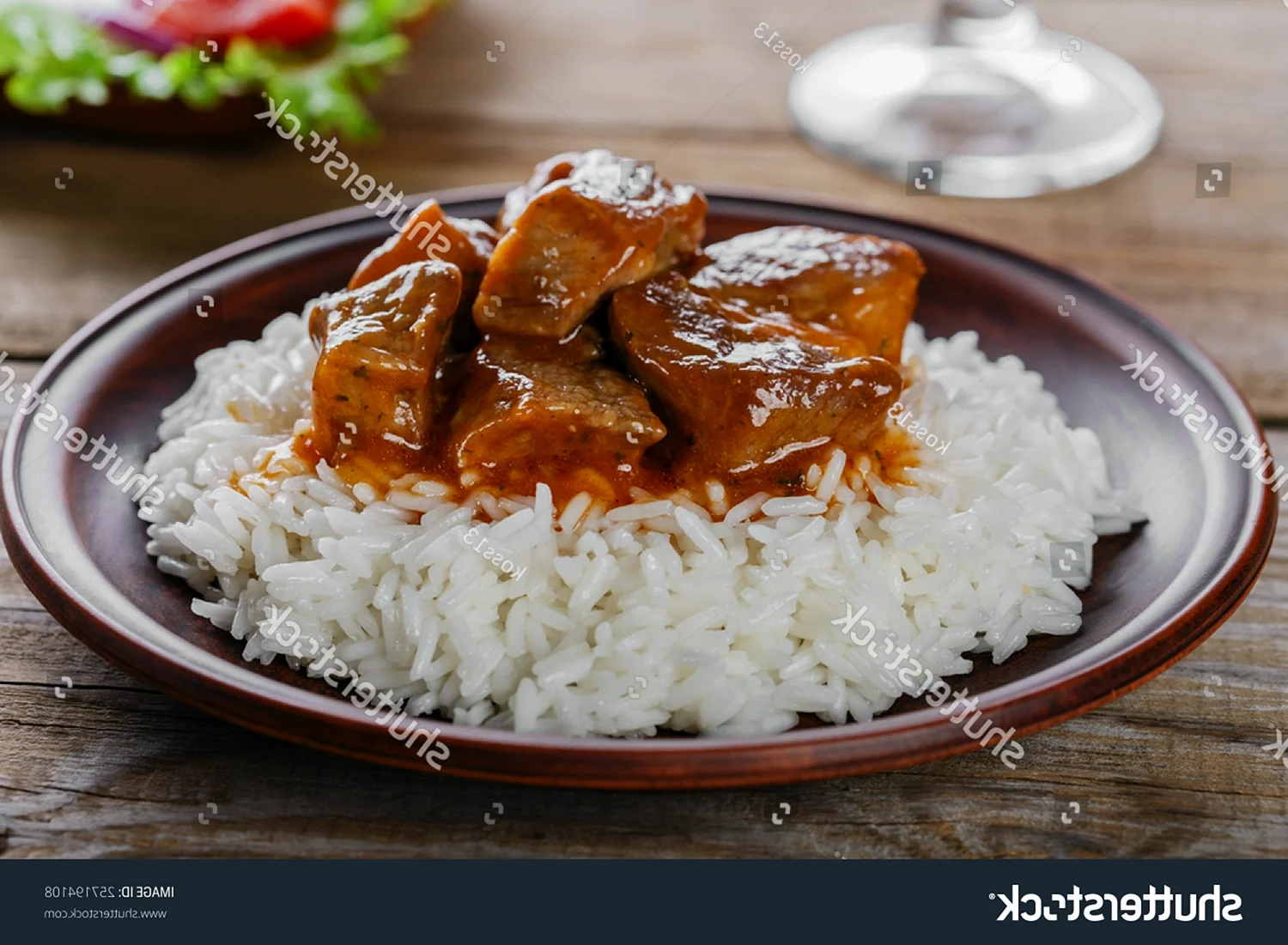 Beef Stew with Rice