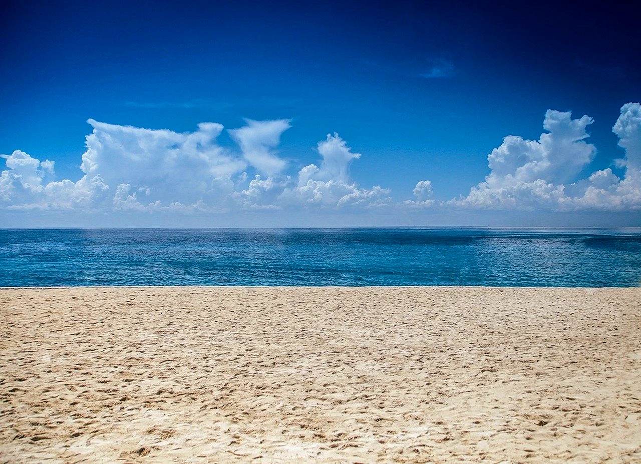 Белый пляж пляж Горизонт Анапа