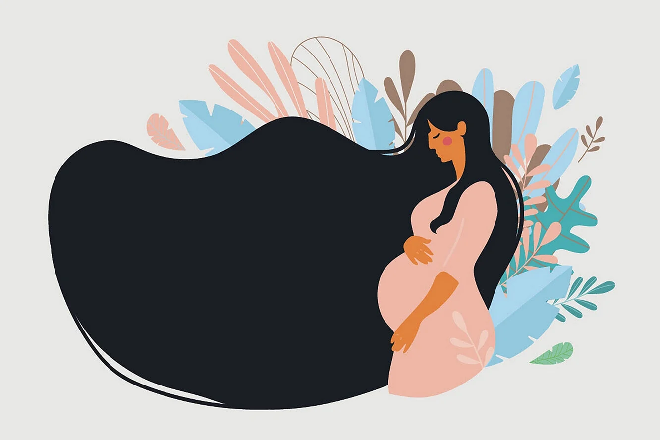 Беременность плакат