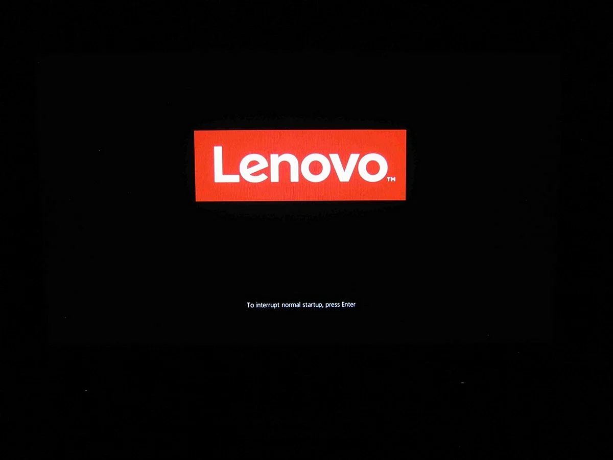BIOS logo Lenovo