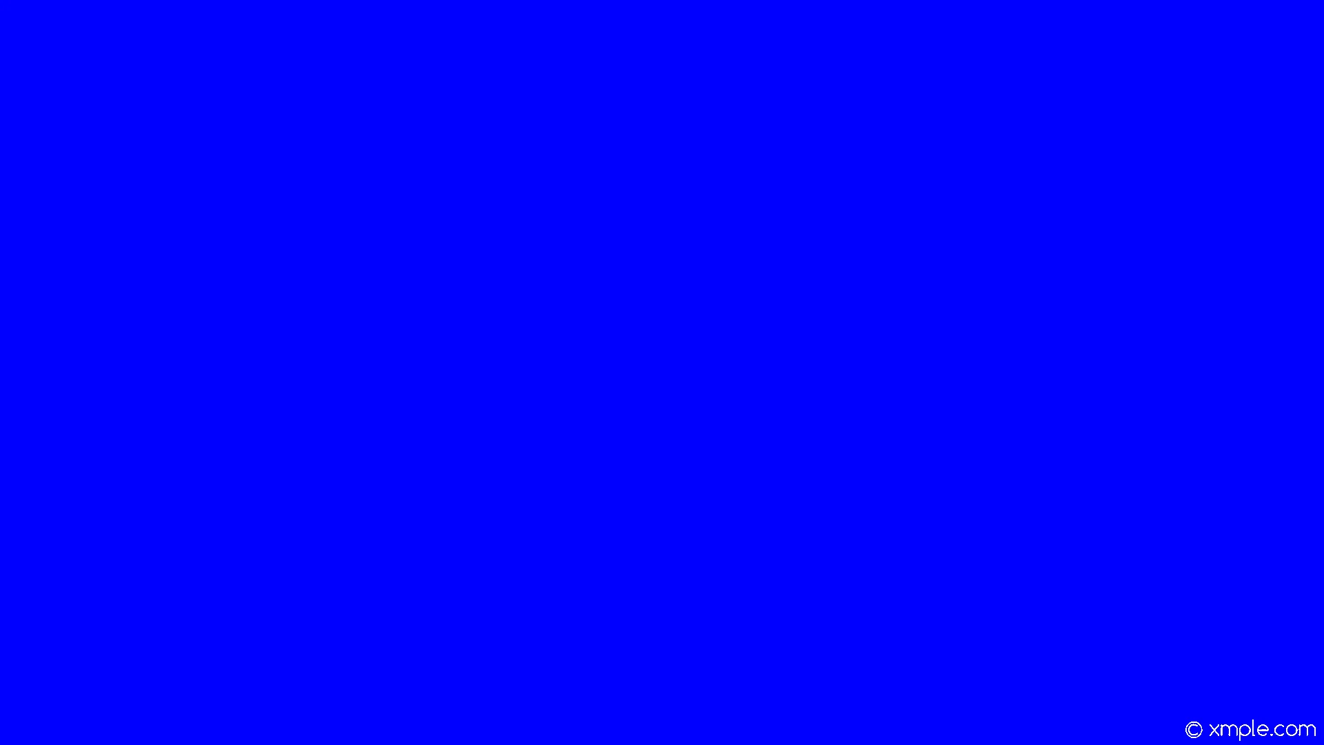 Blue Screen Chroma Key