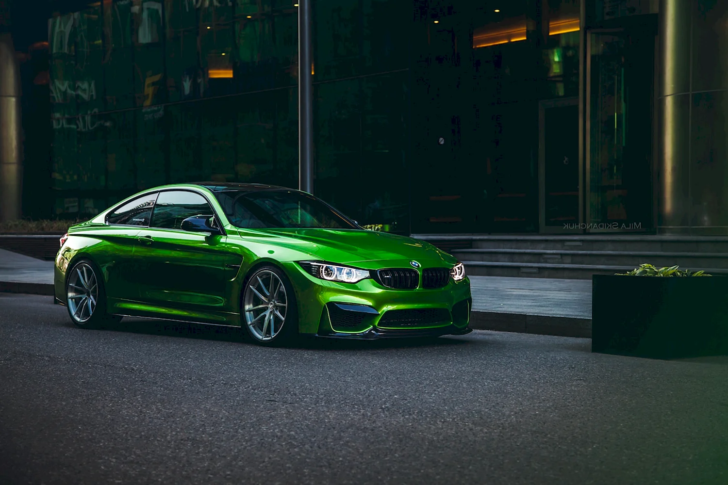 BMW m4 Green