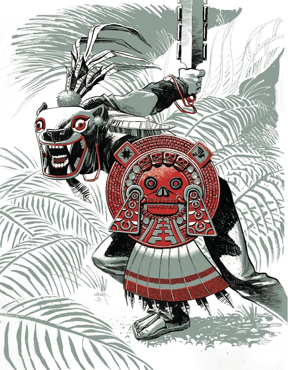 Бог Ягуар ацтеков