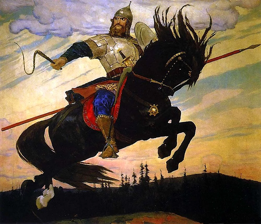 Богатырский скок Виктор Васнецов 1914