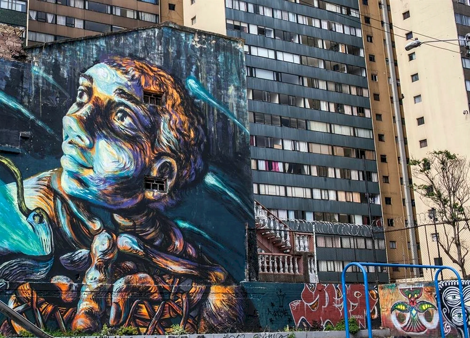 Богота Колумбия граффити