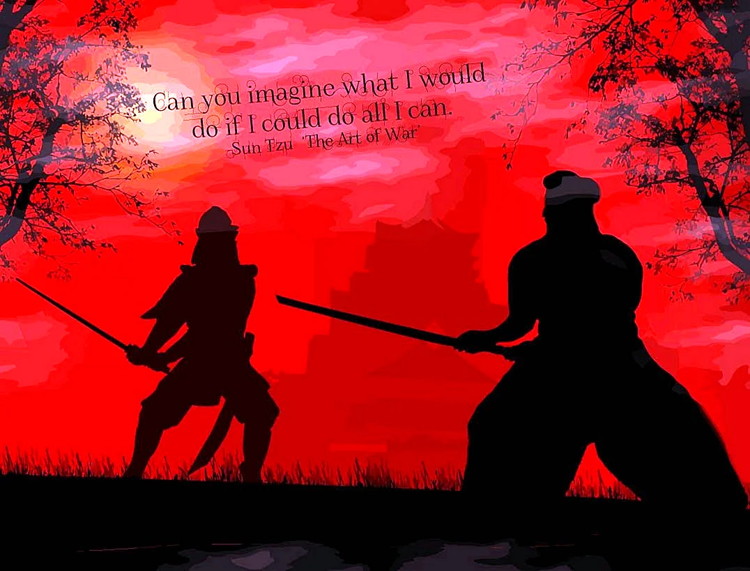 Бой двух самураев
