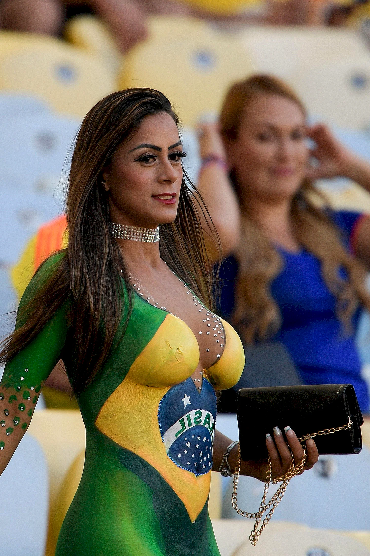 Болельщица Бразилии Copa America