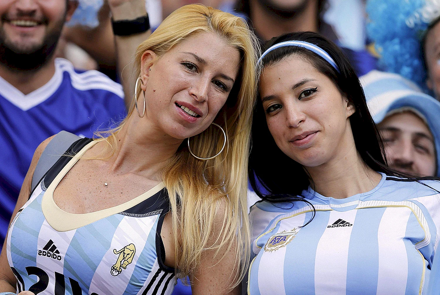 Болельщицы сборной Аргентины