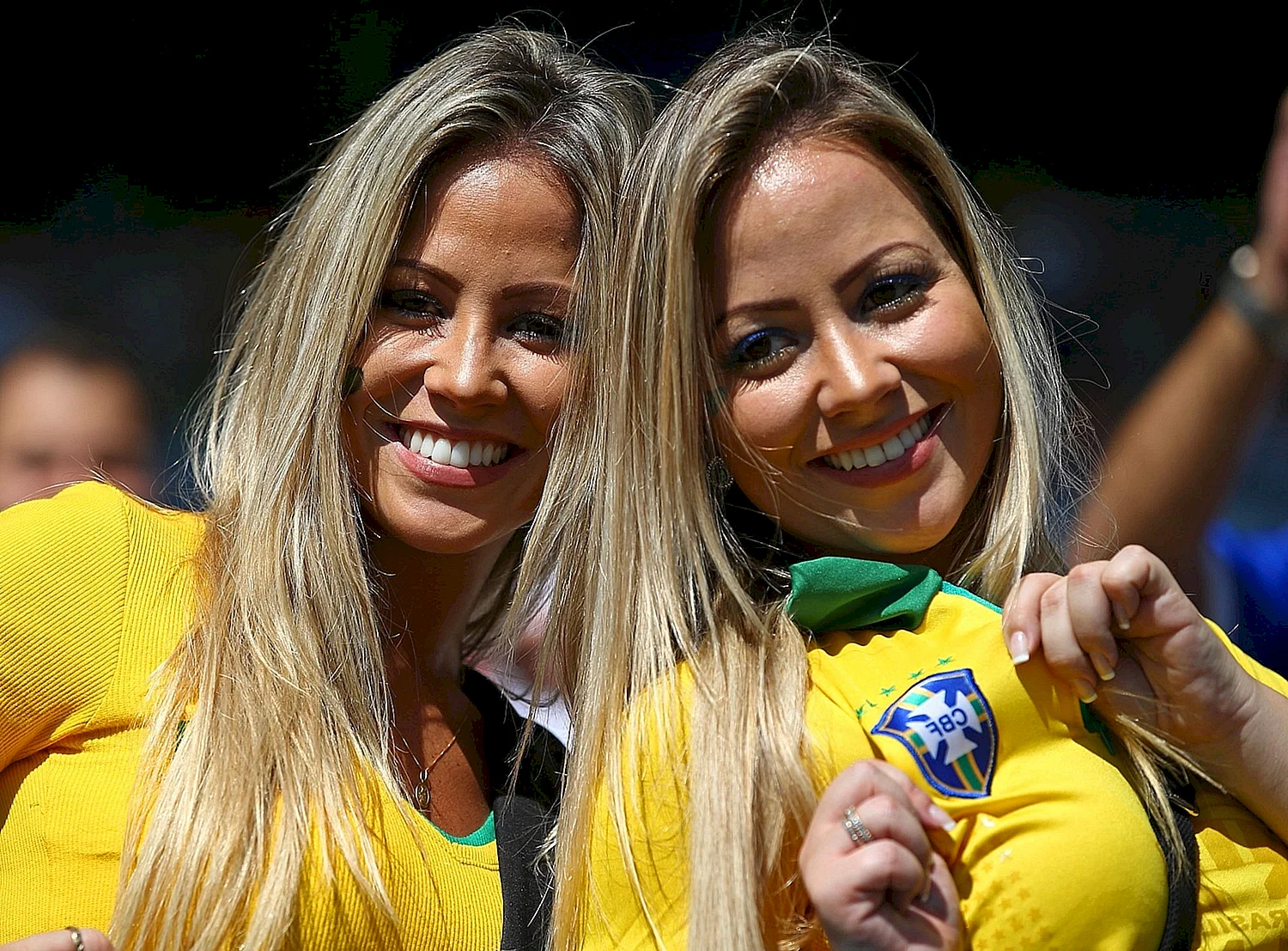 Болельщицы сборной Бразилии на ЧМ по футболу 2018