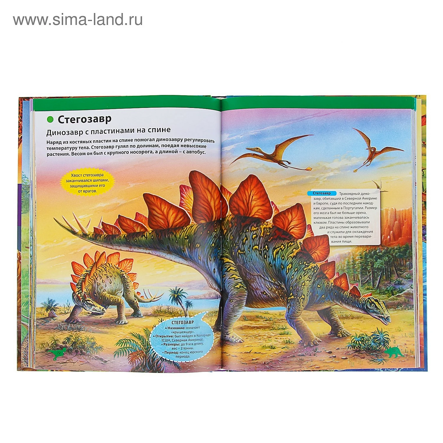 Большая детская энциклопедия Аванта динозавры
