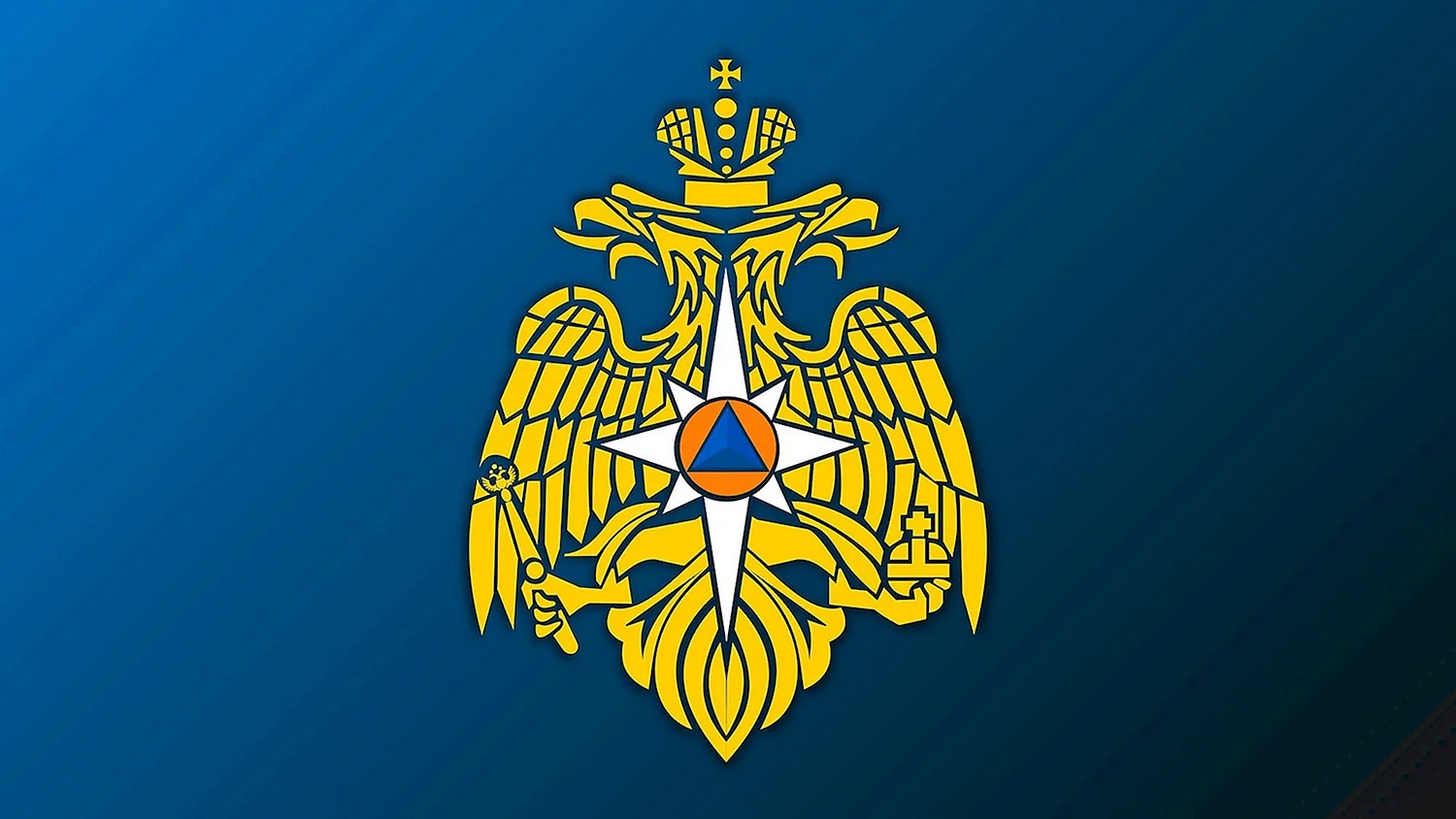 Большая эмблема МЧС России