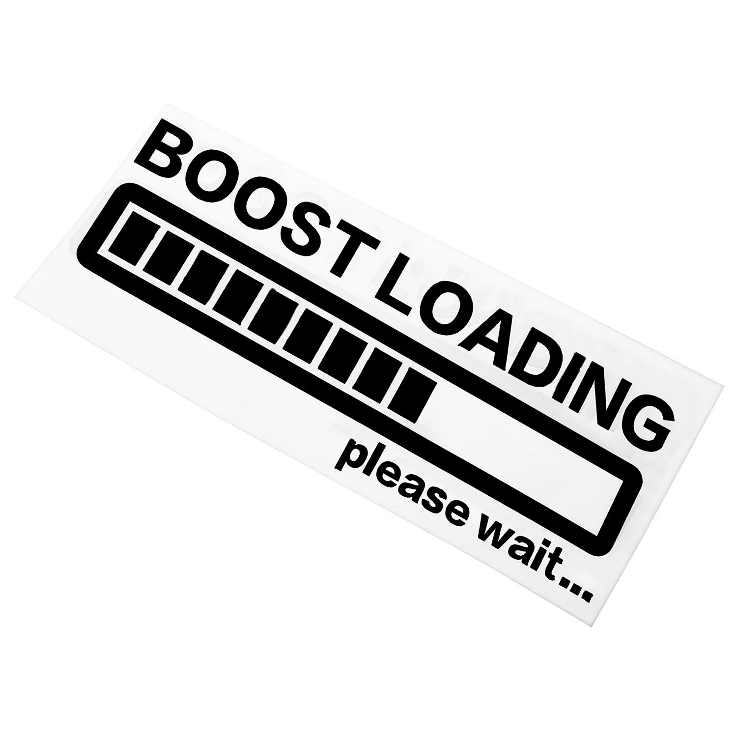 Boost loading наклейка