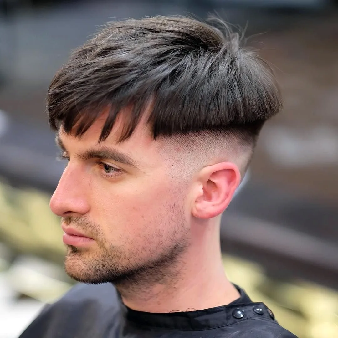 Bowl Cut стрижка мужская