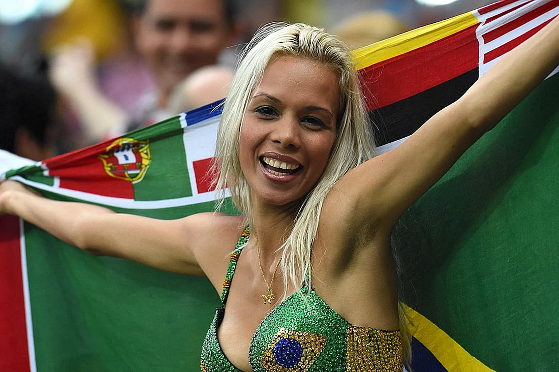 Бразилия ЧМ по футболу 2014 фото болельщицы