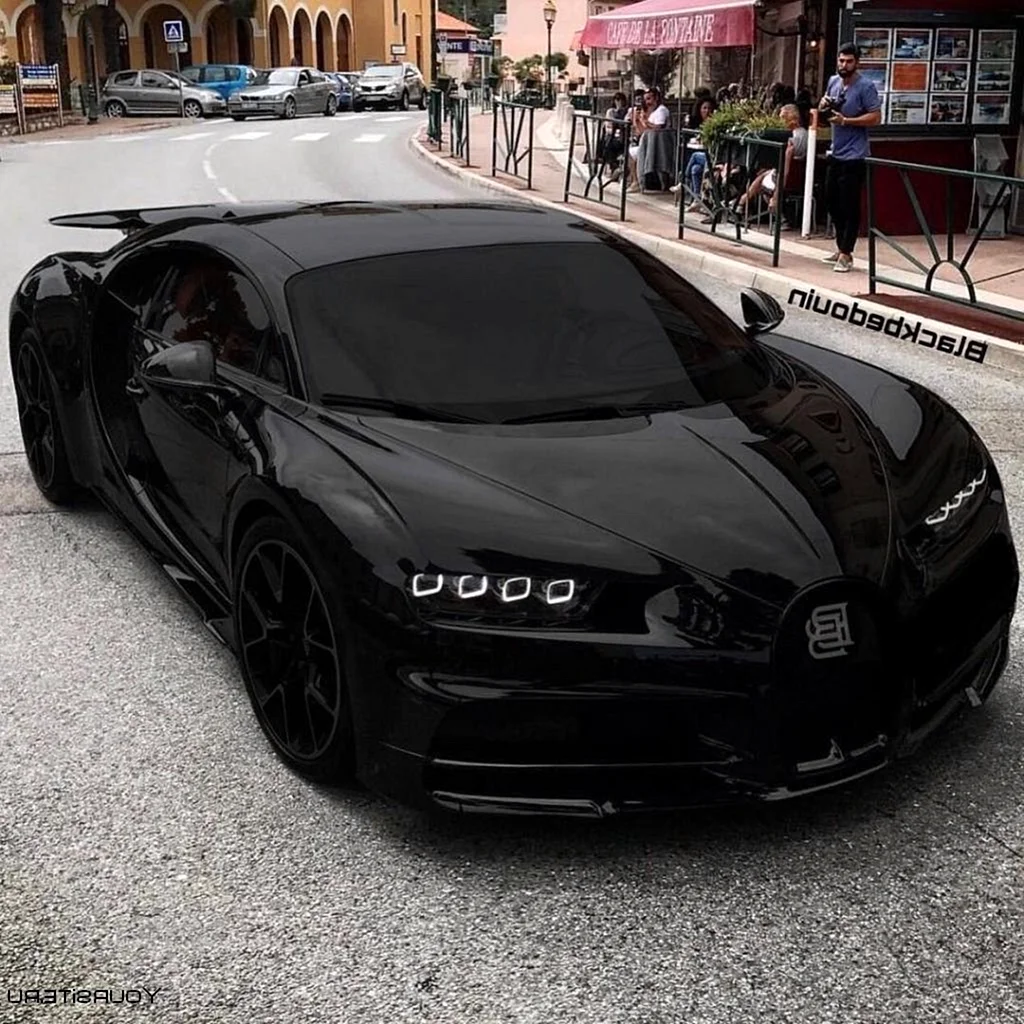 Bugatti Chiron Black Matte