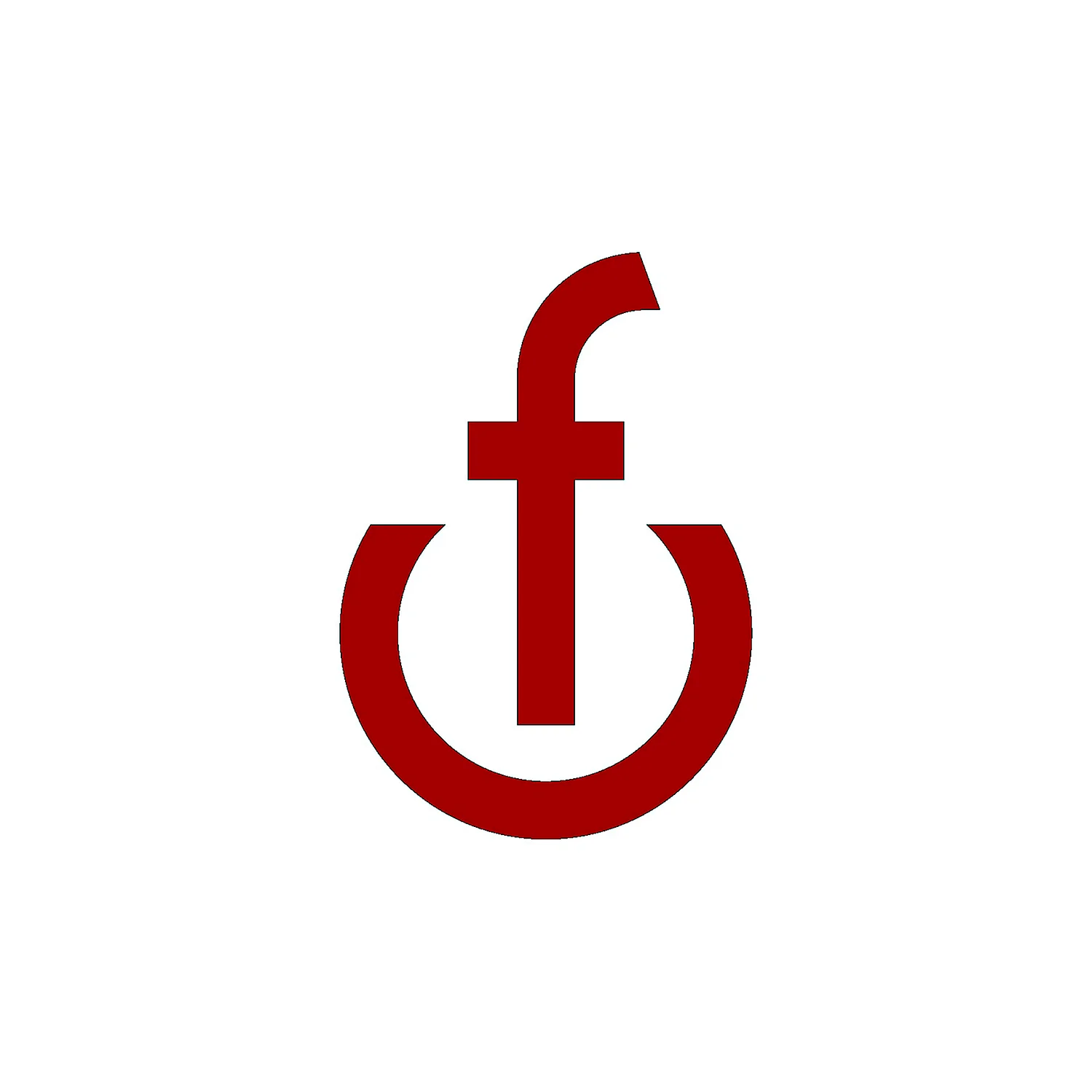 Буква ф логотип