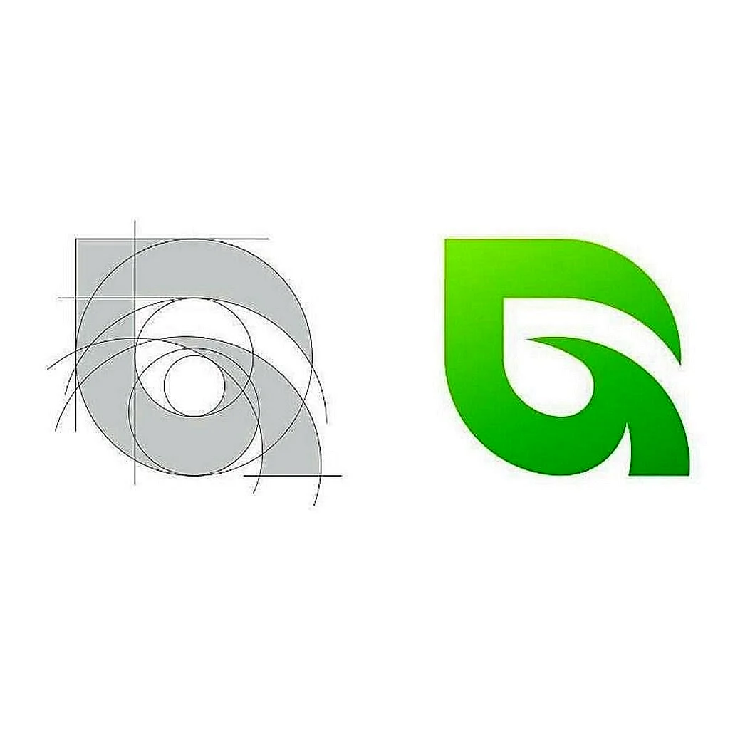 Буква g логотип
