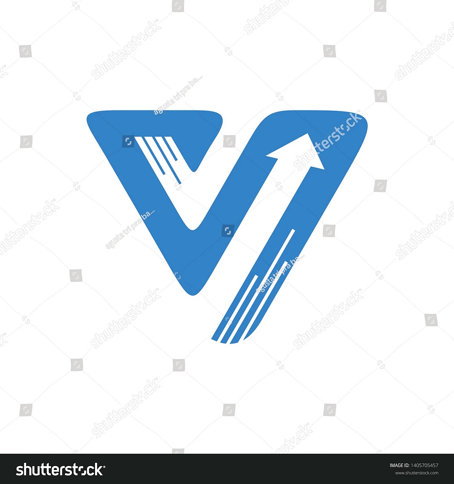 Буква v лого