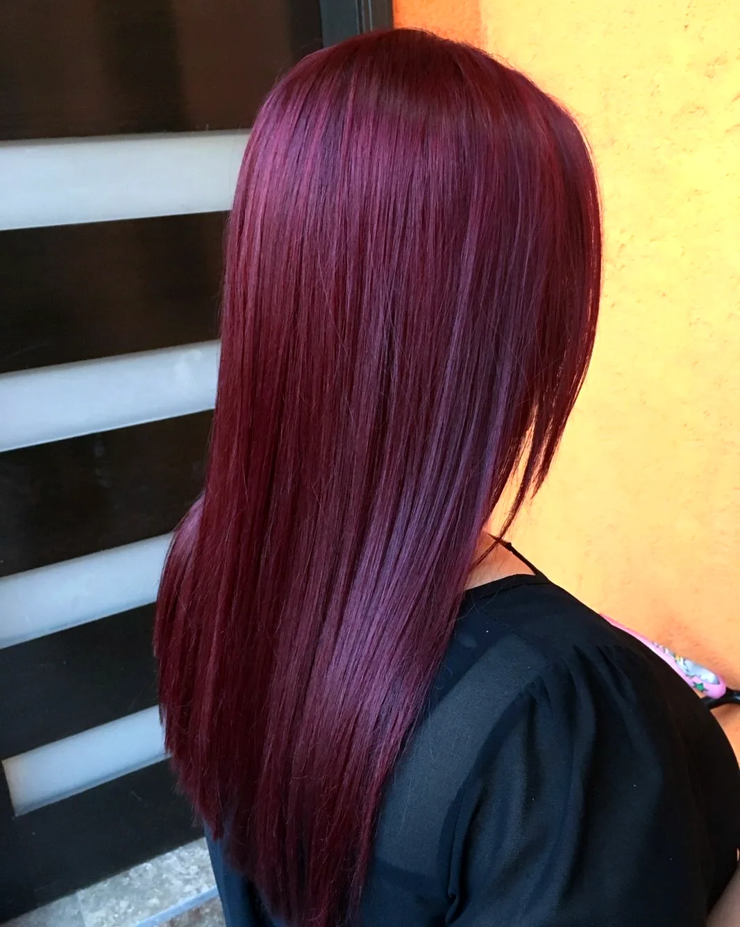 Бургундия махагон цвет волос