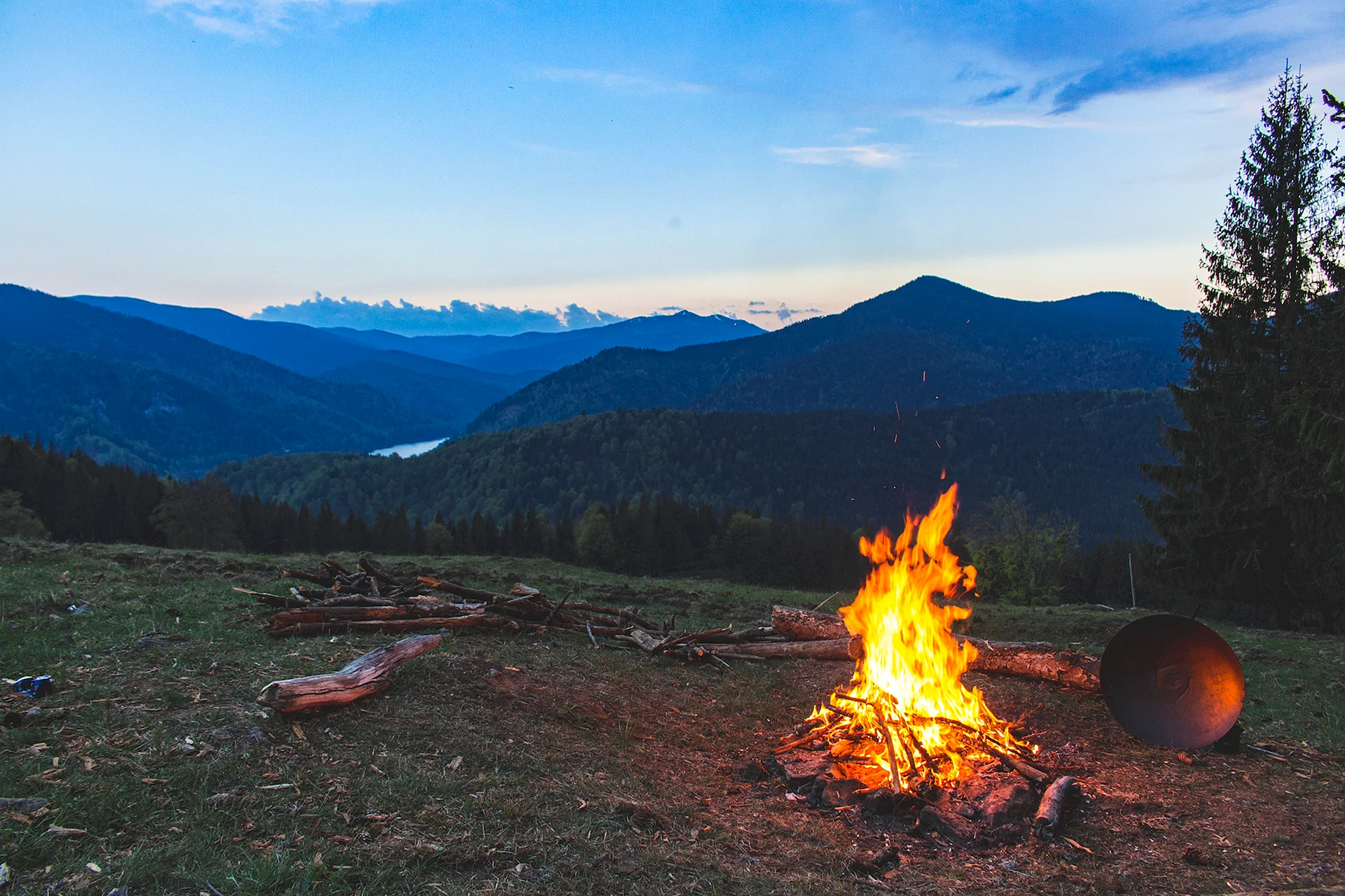 Camping Bonfire