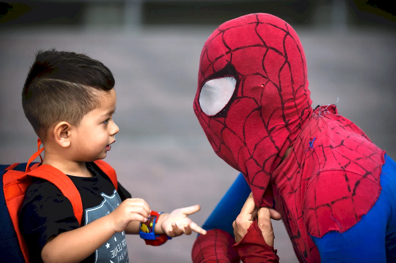 Человек паук для детей