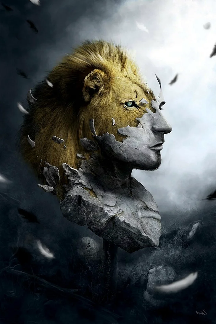 Человек с головой Льва