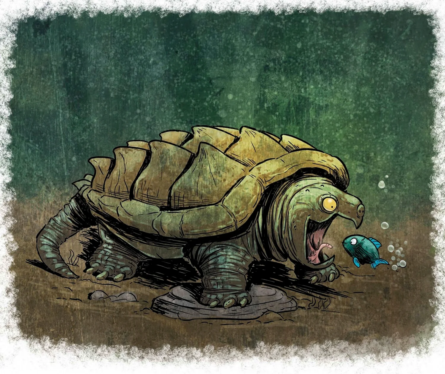 Черепаха монстр