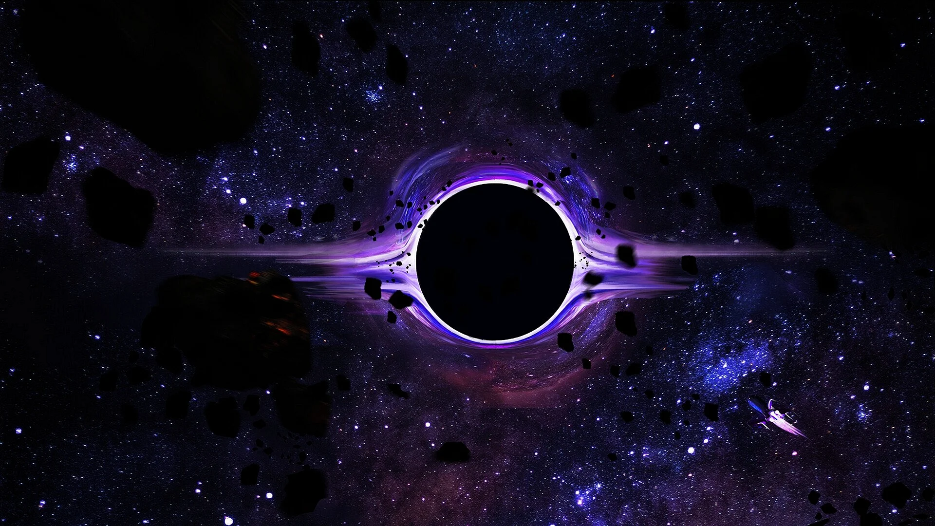 Черная дыра 4к
