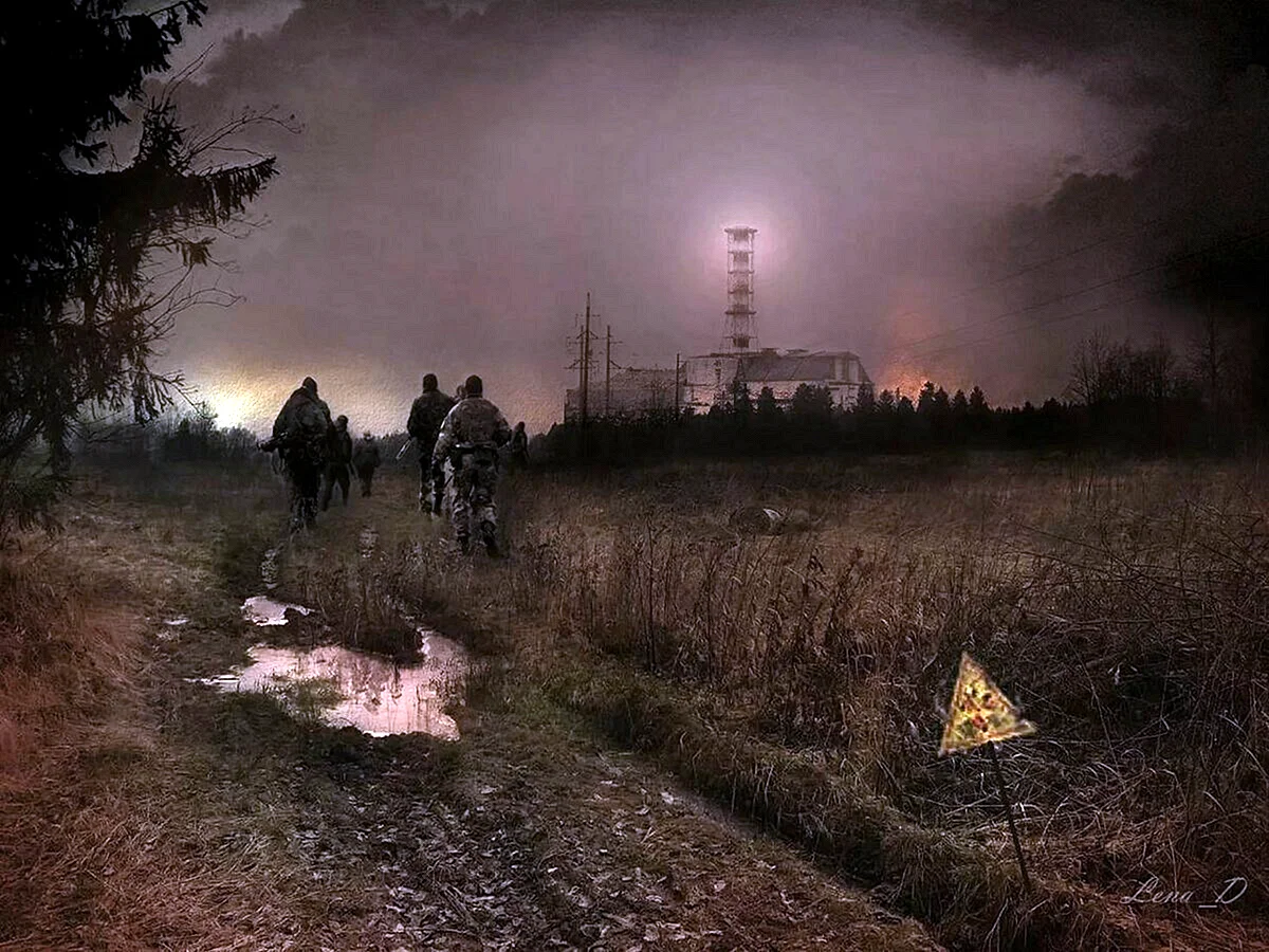 Чернобыльская зона отчуждения сталкер