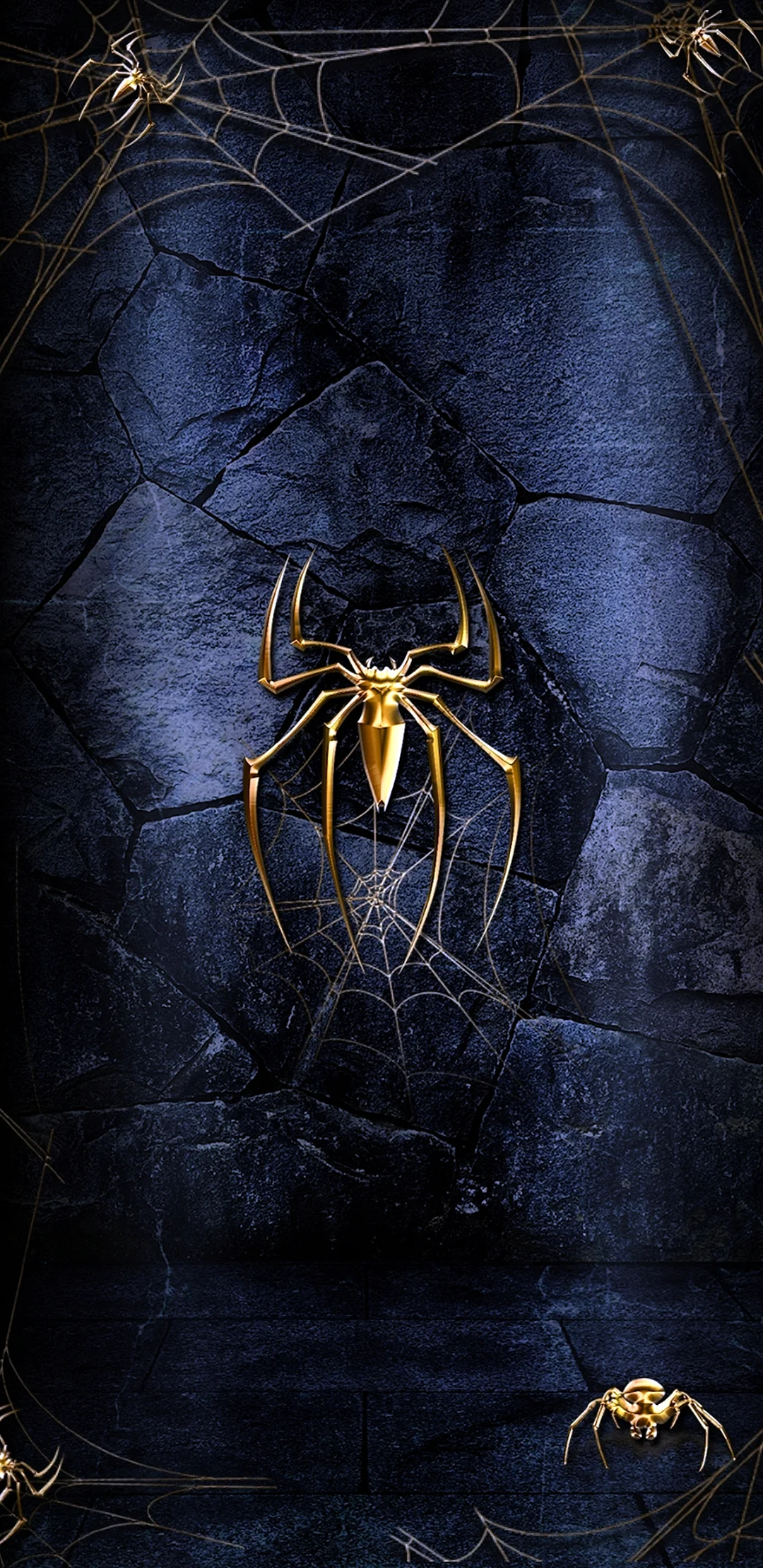 Черный Арахнид паук