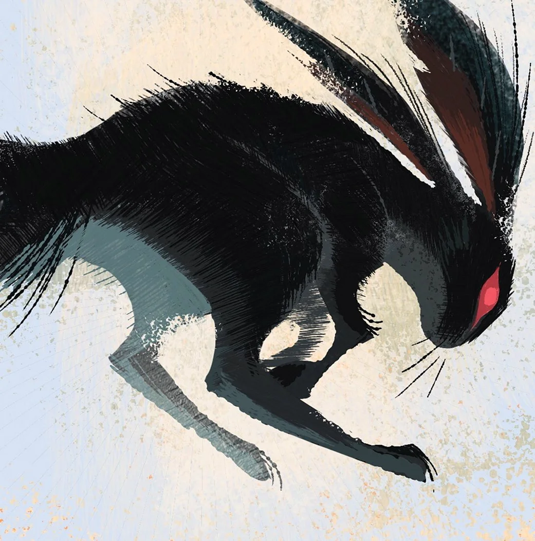Черный кролик Инле
