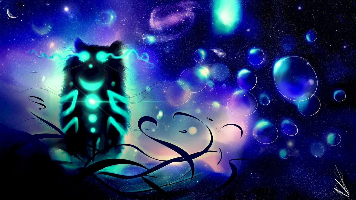 Чеширский кот Art Neon