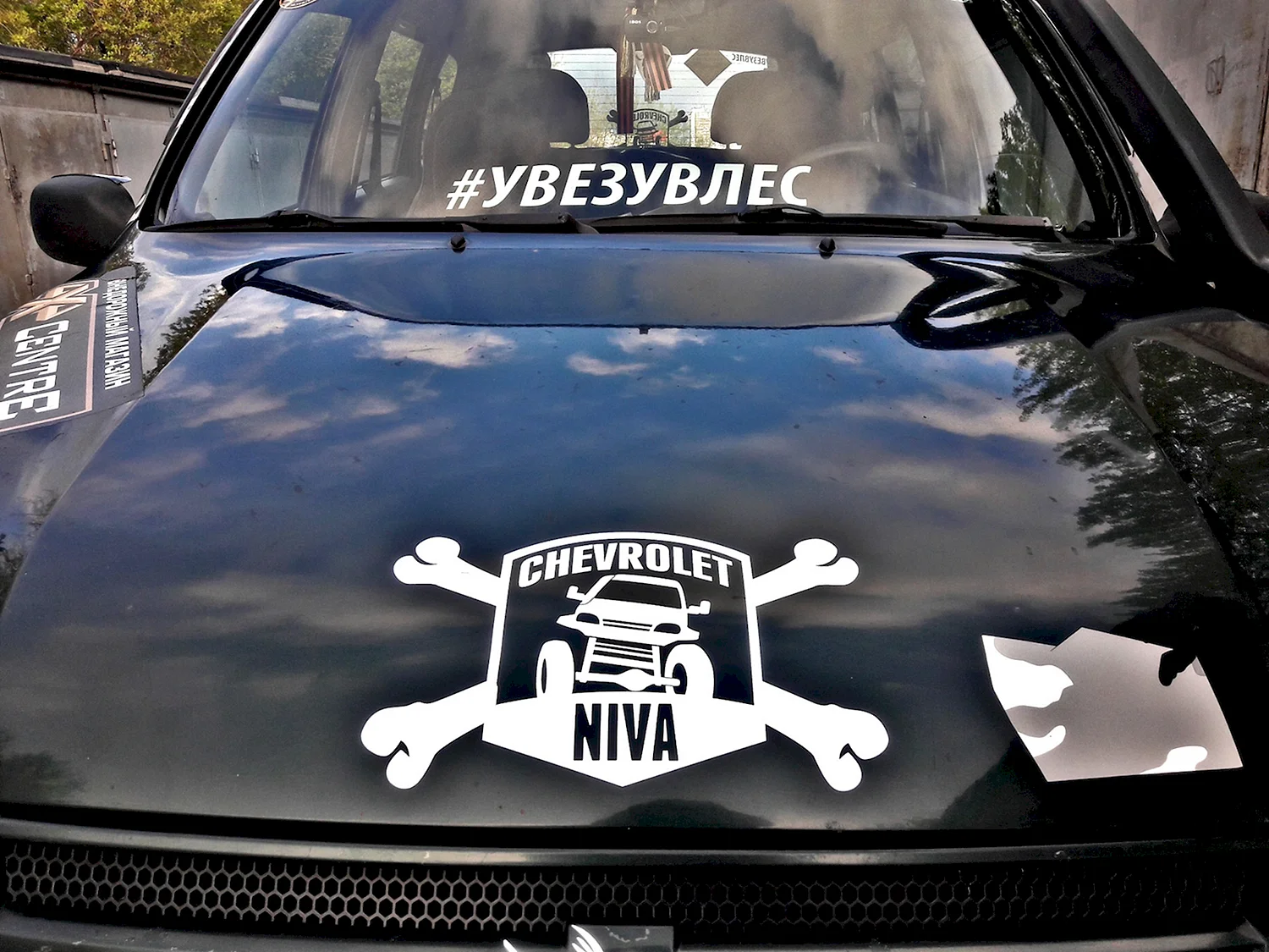 Chevrolet Niva наклейка