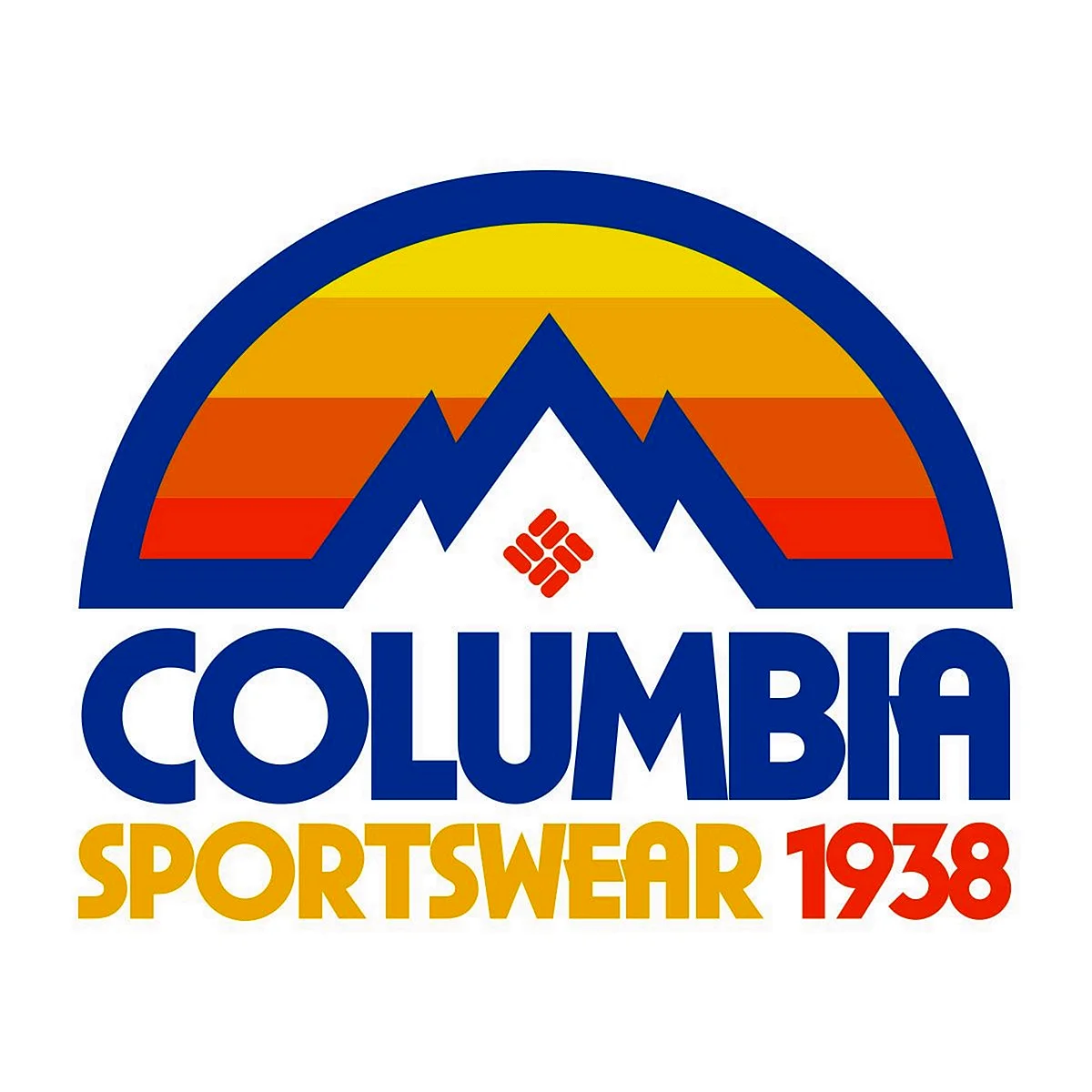 Columbia эмблема Старая