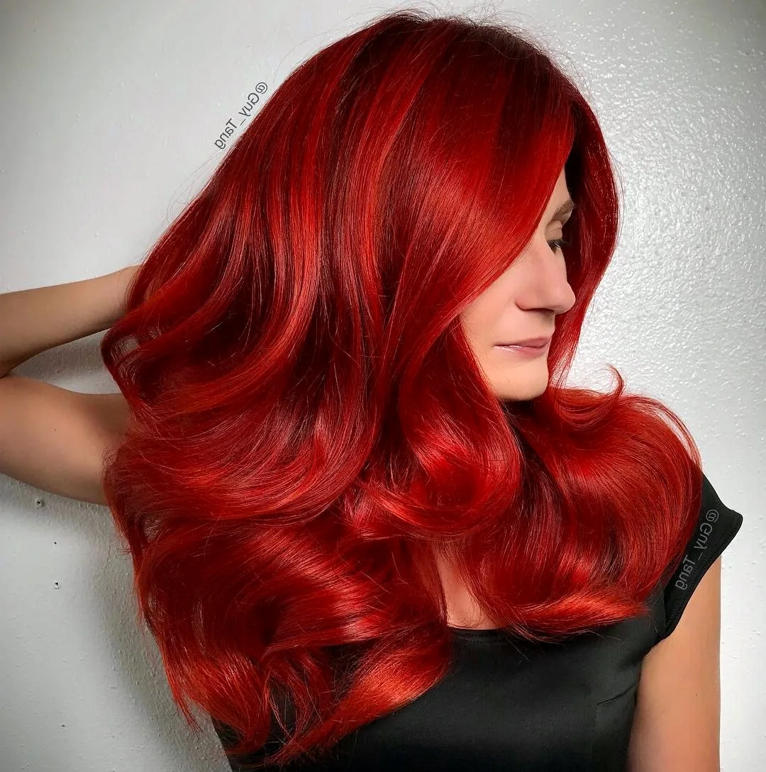 Copper Red цвет волос