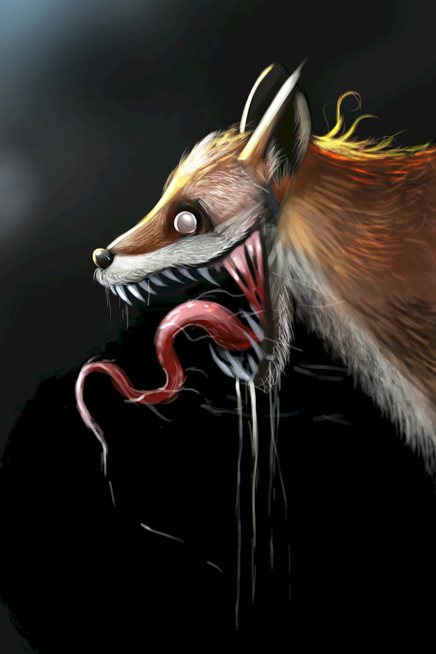 Culpeo Fox страшные лисы