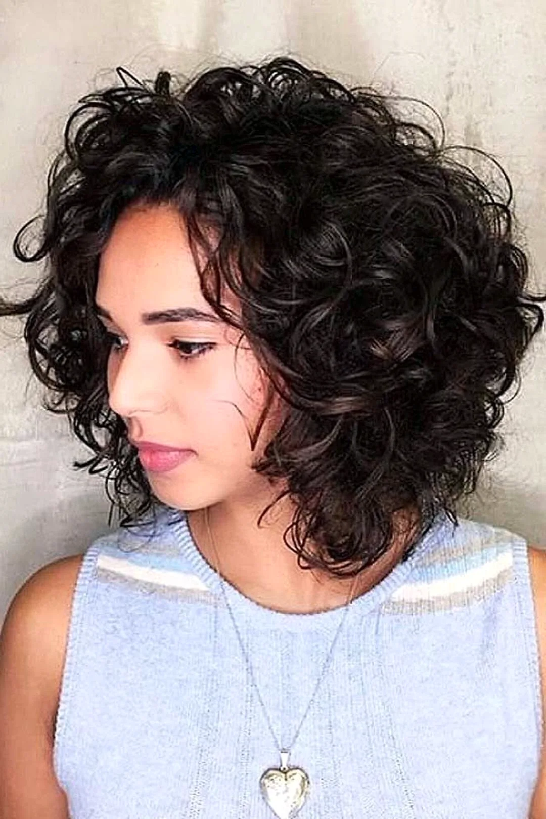Curly Bob Haircut укладка
