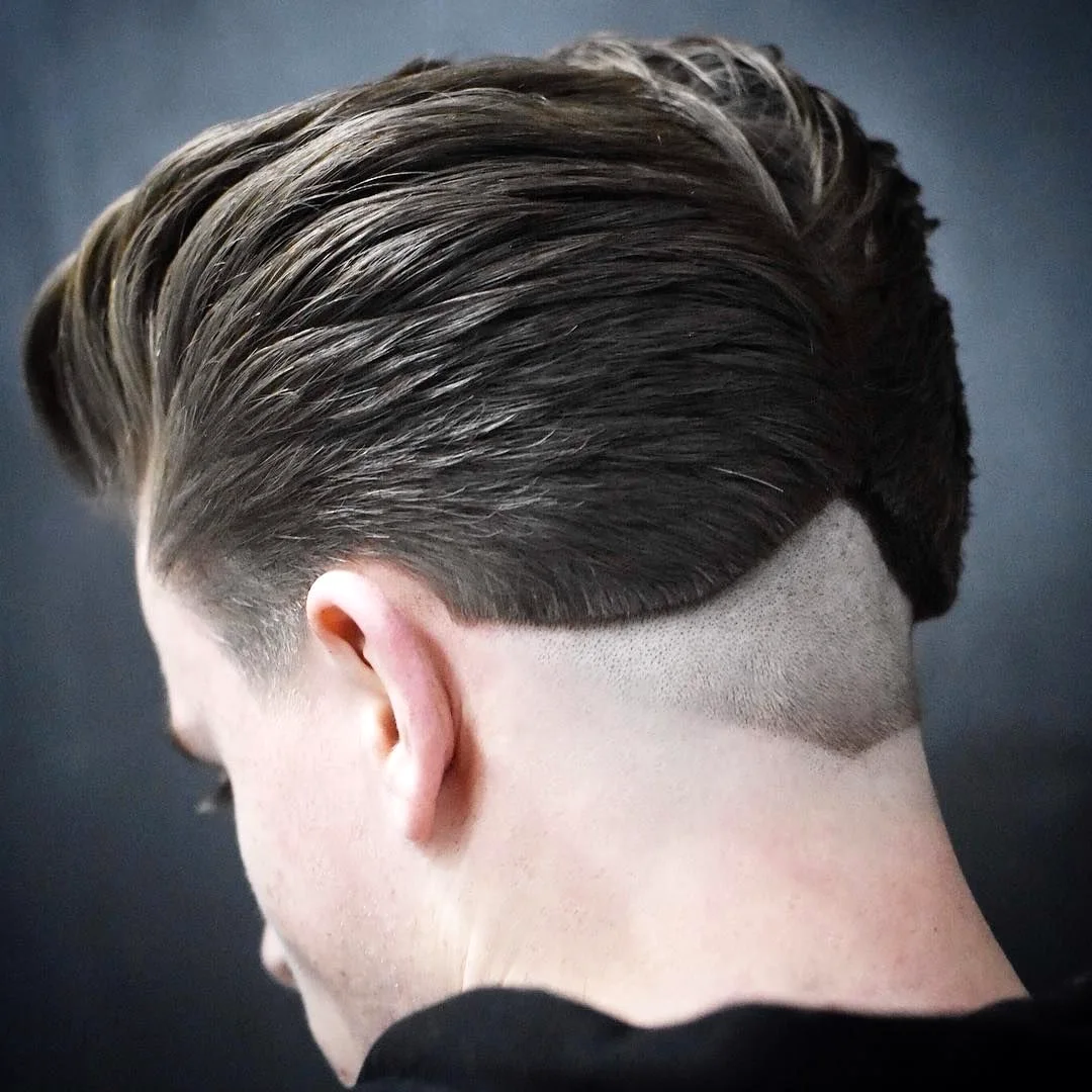 Curtained hair андеркат