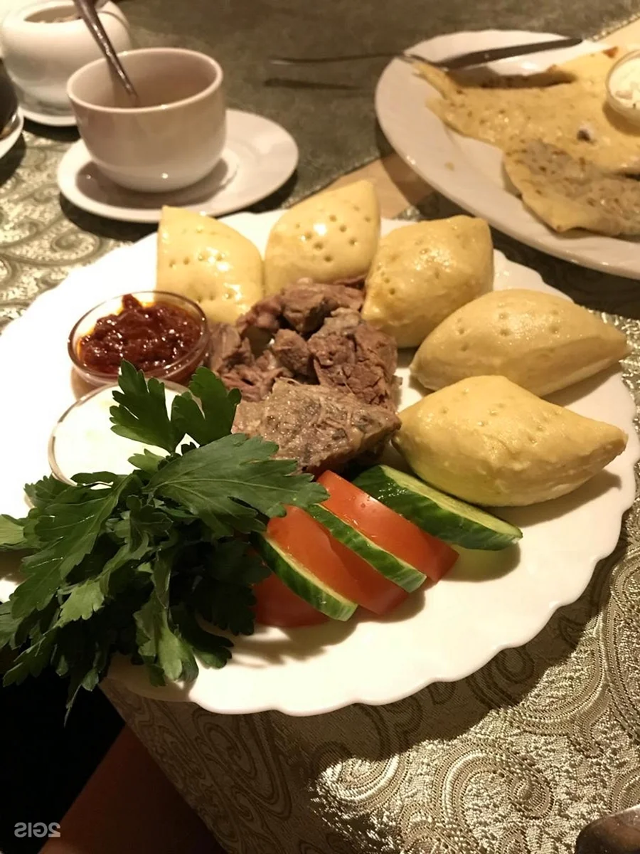 Дагестан Национальная еда хинкал