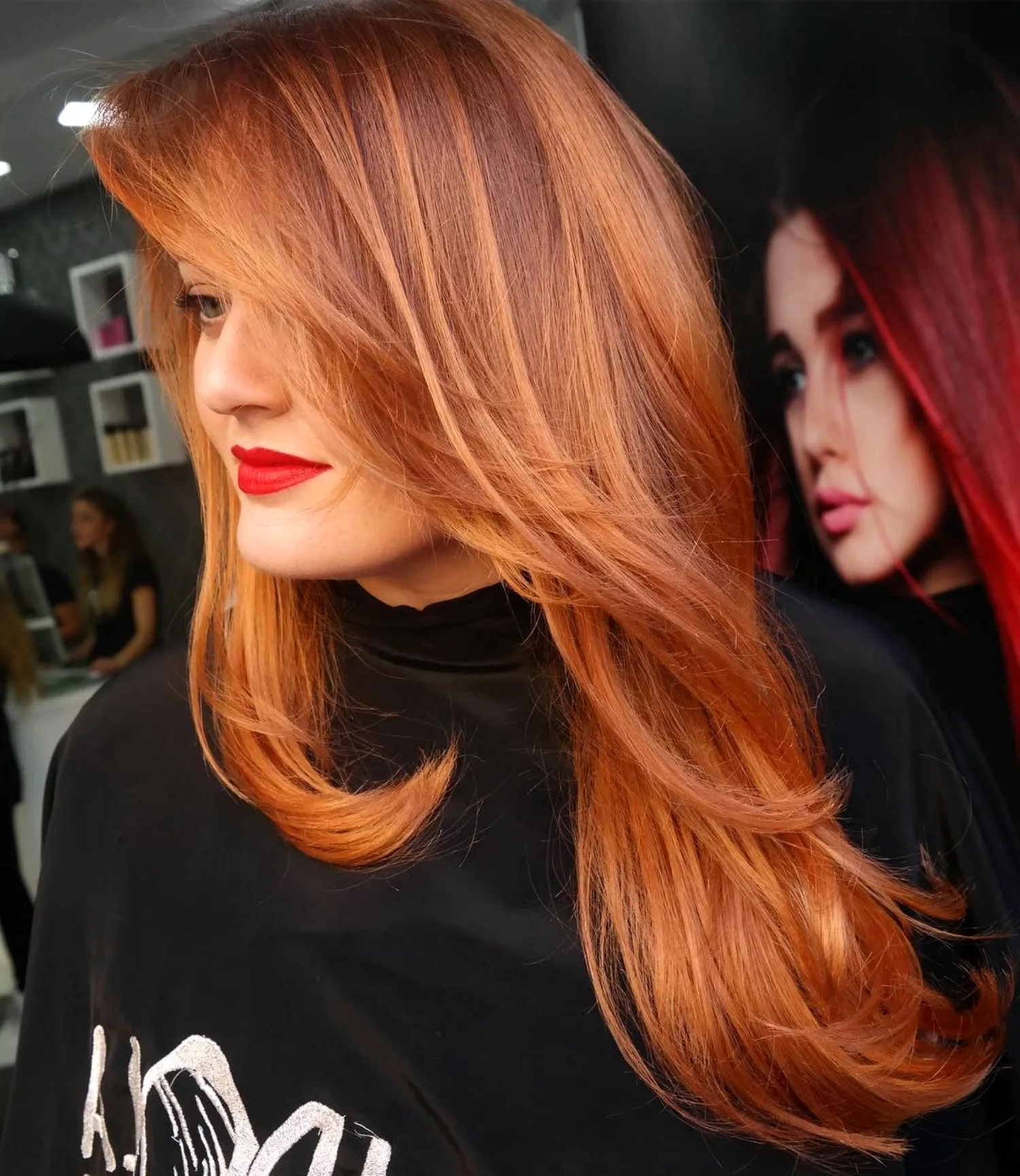 Dark Auburn цвет волос