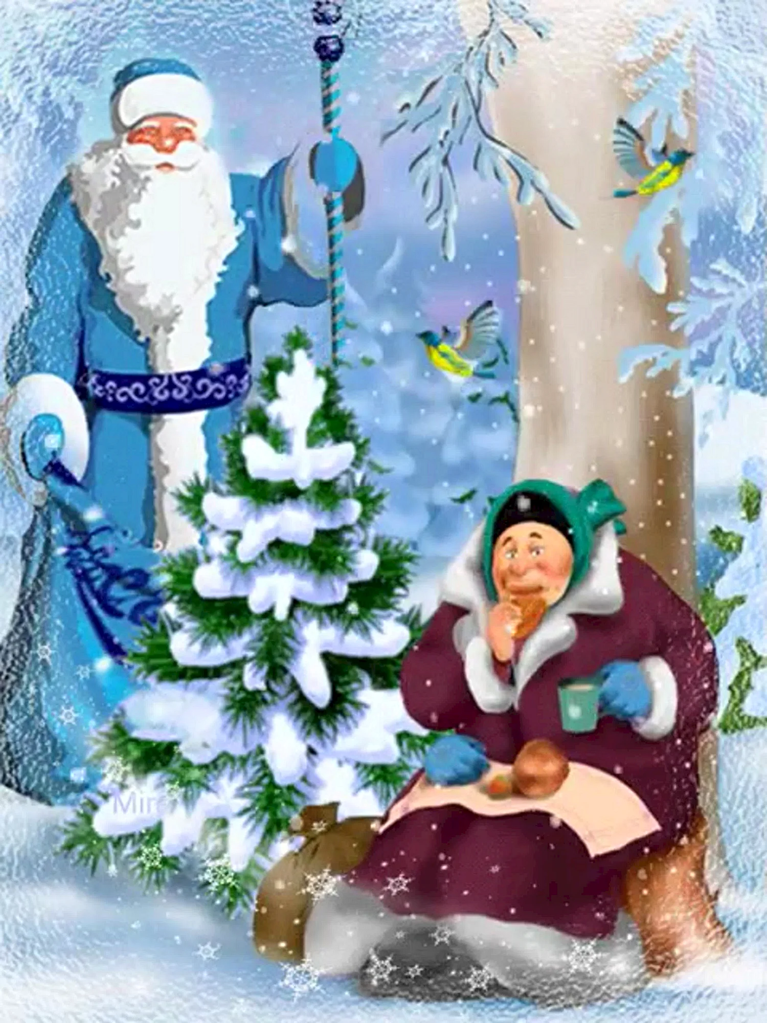 Дед Мороз в сказке Морозко