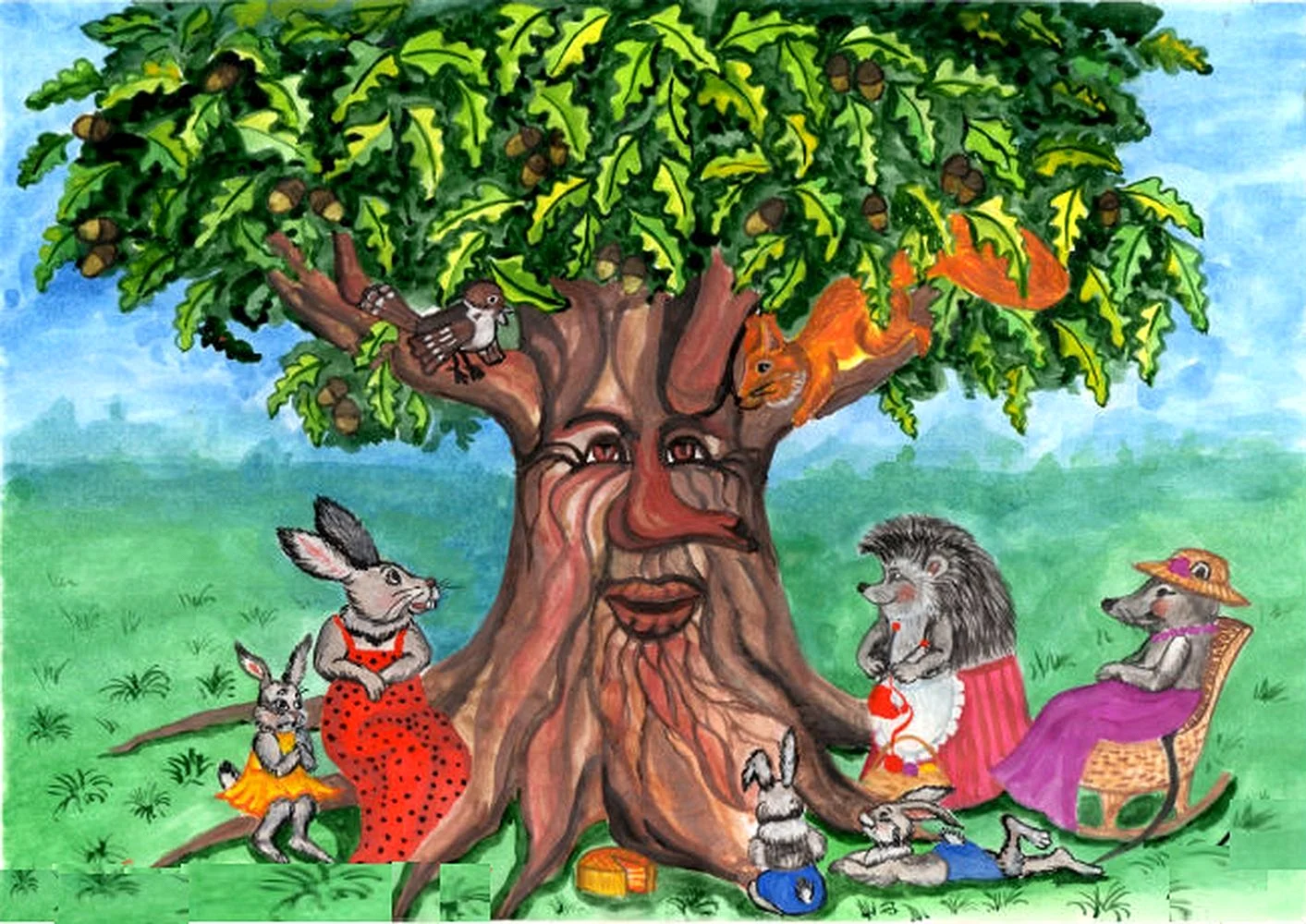 Дедушка дерево Мошковская