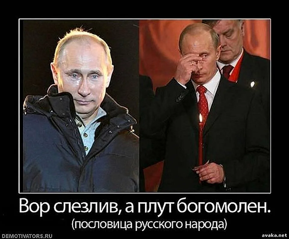 Демотиваторы про Путина
