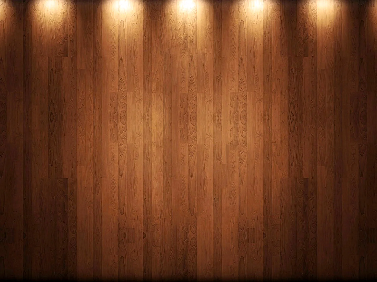 Деревянная стена коричневая